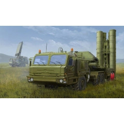 HOBBY BOSS 85517 Samochód ciężarowy BAZ-64022 z wyrzutnią rakiet 5P85TE2 TEL S-400 1:35