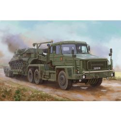HOBBY BOSS 85527 Scammel Commander z naczepą Fruehauf 62t - 1:35