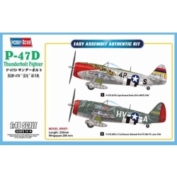 HOBBY BOSS 85804 P-47D Thunderbolt Fighter - 1:48