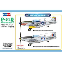 HOBBY BOSS 85806 P-51D Mustang IV - 1:48