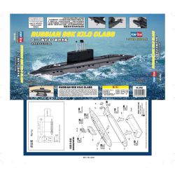 HOBBY BOSS 87002 Russian Navy Kilo class - 1:700