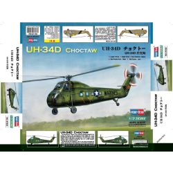 HOBBY BOSS 87222 Helikopter UH-34D Choctaw - 1:72