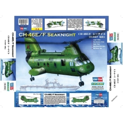 HOBBY BOSS 87223 Helikopter CH-46E/F Sea Knight - 1:72