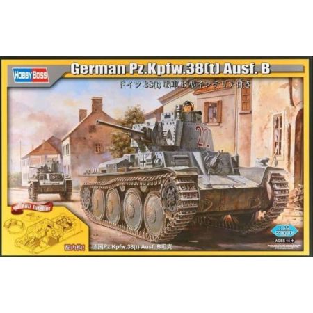 HOBBY BOSS 80141 Czołg PzKpfw 38(t) Ausf.B - 1:35