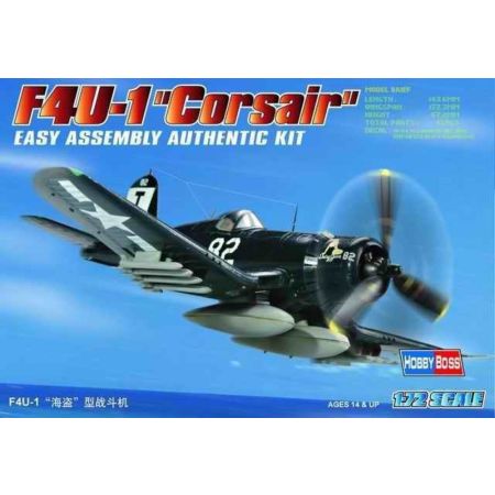 HOBBY BOSS 80217 F4U-1 Corsair - 1:72