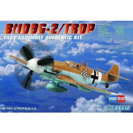HOBBY BOSS 80224 Messerschmitt Bf109G-2/Trop - 1:72