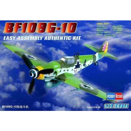 HOBBY BOSS 80227 Messerschmitt Bf109G-10 - 1:72