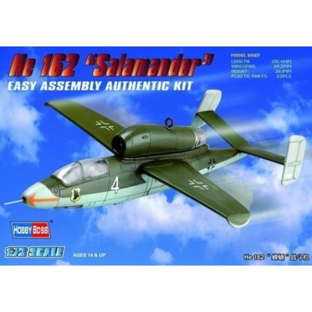 HOBBY BOSS 80239 Heinkel He162 Salamander - 1:72