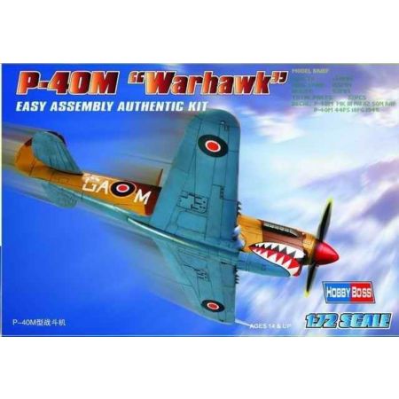 HOBBY BOSS 80251 P-40M Warhawk - 1:72