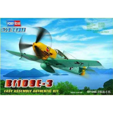 HOBBY BOSS 80253 Messerschmitt Bf109E-3 - 1:72