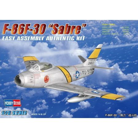 HOBBY BOSS 80258 American F-86F-30 Sabre Fighter - 1:72