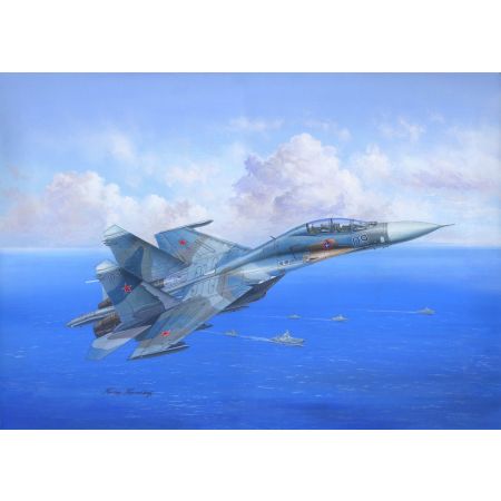 HOBBY BOSS 81713 SU-27UB Flanker C - 1:48