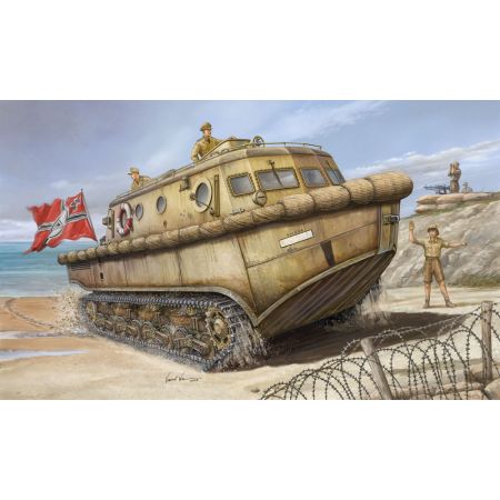 HOBBY BOSS 82430 German Land-Wasser-Schlepper (LWS) amphibious tractor early production - 1:35