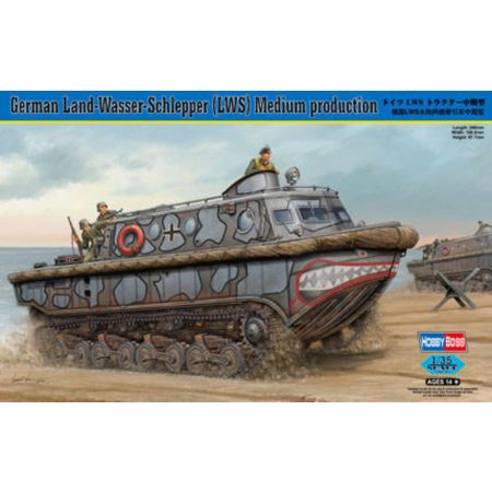 HOBBY BOSS 82433 German Land-Wasser-Schlepper (LWS) Medium production - 1:35