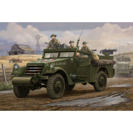 HOBBY BOSS 82451 M3A1 Scout Car White Early Version - 1:35