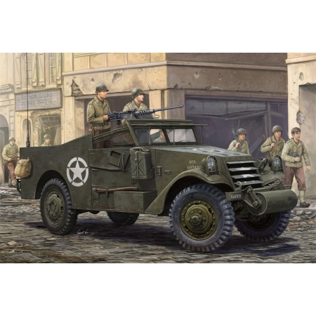 HOBBY BOSS 82452 M3A1 Scout Car Late Version - 1:35