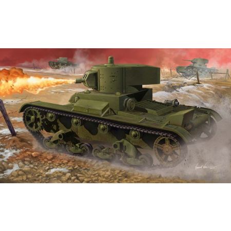 HOBBY BOSS 82498 Radziecki czołg z miotaczem ognia ChT-130 (T-26 mod. 1933) - 1:35