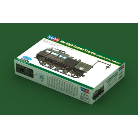 HOBBY BOSS 82921 M4 High Speed Tractor (155mm/8-in./240mm) - 1:72
