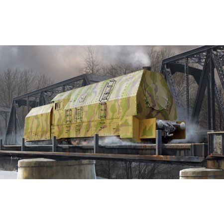 HOBBY BOSS 82922 Parowóz BR57 Panzerlok - 1:72