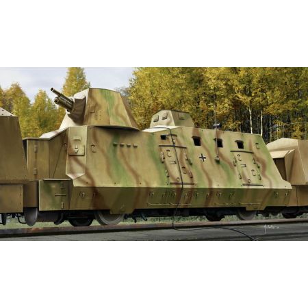 HOBBY BOSS 82923 Niemiecki wagon pancerny BP-42, 1:72