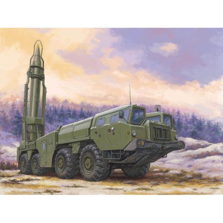 HOBBY BOSS 82939 Wyrzutnia (9P117M1) z rakietą R17 9K72 zestaw rakietowy Elbrus Scud B - 1:72