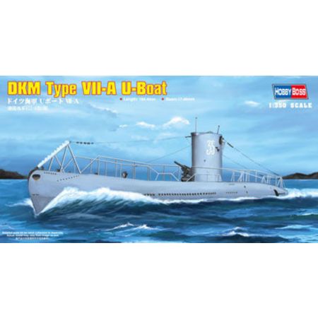HOBBY BOSS 83503 DKM Navy Type VII-A U-boat - 1:350