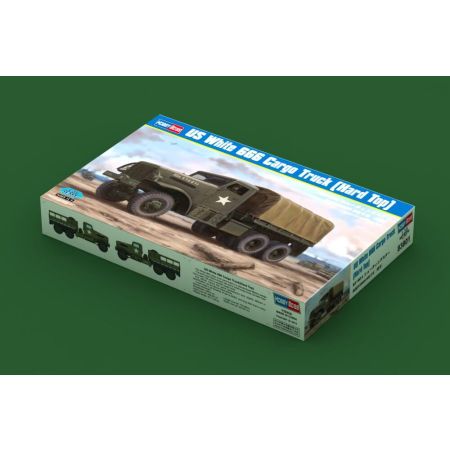HOBBY BOSS 83801 US White 666 Cargo (Hard Top) - 1:35