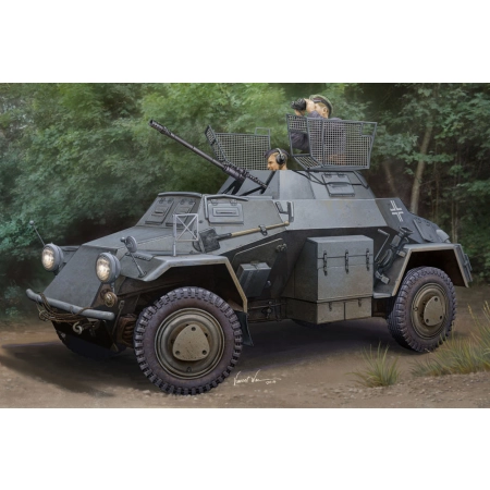 HOBBY BOSS 83815 German Sdkfz.222 Leichter Panzerspahwagen (1st series) - 1:35