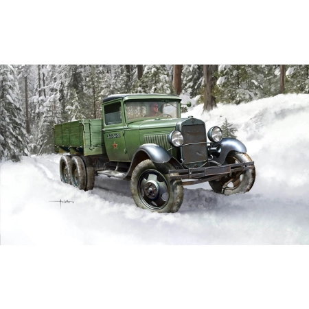 HOBBY BOSS 83837 Samochód ciężarowy GAZ-AAA - 1:35
