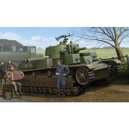 HOBBY BOSS 83855 Soviet T-28 Medium Tank (Cone Turret) - 1:35