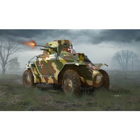 HOBBY BOSS 83866 Węgierski opancerzony samochód rozpoznawczy 39M CSABA - 1:35