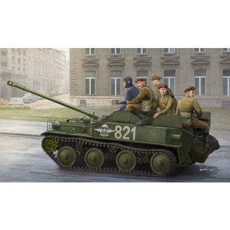 HOBBY BOSS 83896 Działo samobieżne ASU-57 A.T.D. - 1:35