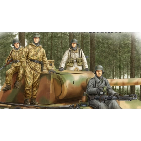 HOBBY BOSS 84405 Figurki - Niemieccy grenadierzy pancerni 2 - 1:35