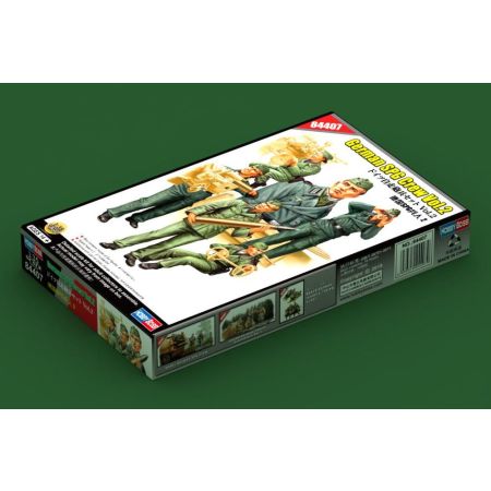 HOBBY BOSS 84407 Figurki - Załoga niemieckiego działa samobieżnego - 1:35