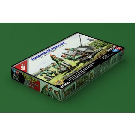HOBBY BOSS 84412 Figurki - Obsługa 20cm Flak 38 - 1:35
