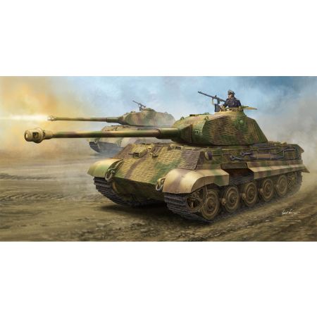 HOBBY BOSS 84530 German Sd.Kfz.182 King Tiger Porsche turret w/zimmerit - 1:35