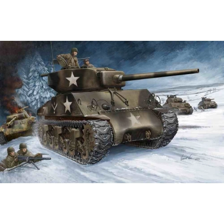 HOBBY BOSS 84805 US M4A3 76 (W) Tank - 1:48