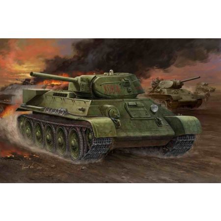 HOBBY BOSS 84806 Russian T-34/76 (model 1942 Factory No.112) Tank - 1:48