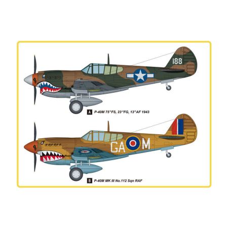 HOBBY BOSS 85801 P-40E Kitty Hawk - 1:48