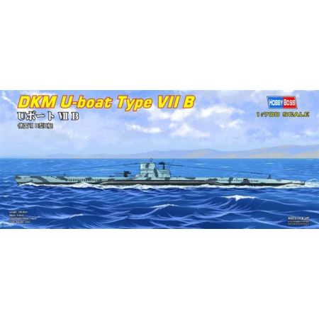HOBBY BOSS 87008 U-boat type VIIB - 1:700