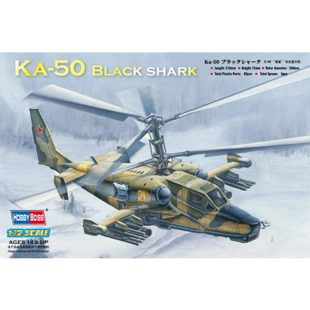 HOBBY BOSS 87217 Helikopter Ka-50 Black shark - 1:72