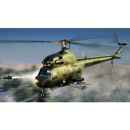 HOBBY BOSS 87244 Helikopter MI-2 URP Hoplite (polskie malowanie) - 1:72