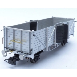 EXACT-TRAIN EX20141 Zestaw 3 wagonów towarowych odkrytych Klagenfurt Omm34, Duisburg Omm37 (EUROP), Duisburg Omm37 (EUROP), DB, Ep. III