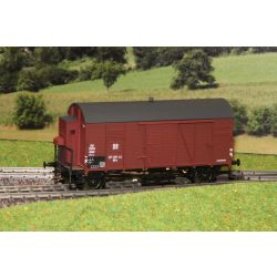 EXACT-TRAIN EX20204 Wagon towarowy kryty Oppeln Mrs (Bremserhaus), DR, Ep. III