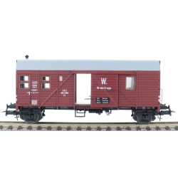 EXACT-TRAIN EX23725 Wagon towarowy Pwgs44 Bremen Ft 801590 (brązowy), PKP, Ep. III