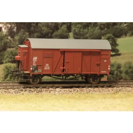 EXACT-TRAIN EX20201 Wagon towarowy kryty Oppeln Gmrhs30 (Bremserhaus), DB, Ep. III