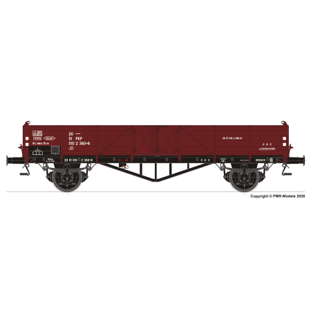 EXACT-TRAIN EX20328 Wagon węglarka (ex Ommr 