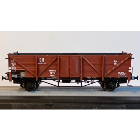 EXACT-TRAIN EX20360 Zestaw 2 wagonów towarowych odkrytych Klagenfurt Brit-US Zone Duisburg, DR, Ep. IIIa