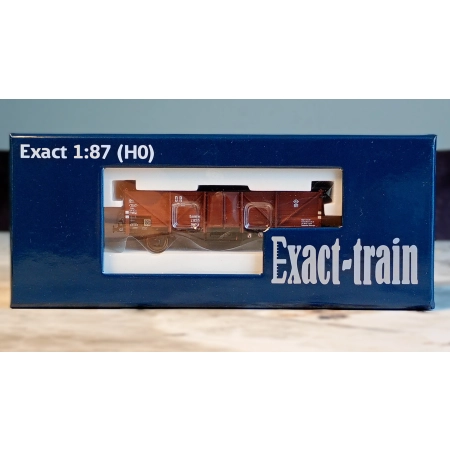 EXACT-TRAIN EX20360 Zestaw 2 wagonów towarowych odkrytych Klagenfurt Brit-US Zone Duisburg, DR, Ep. IIIa