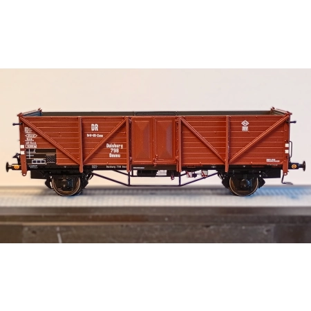 EXACT-TRAIN EX20360 Zestaw 2 wagonów towarowych odkrytych Klagenfurt Brit-US Zone Duisburg, DR, Ep. IIIa